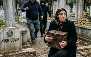 DUL KADIN HER SALI OLDUĞU GİBİ MEZARLIĞA GİTTİ