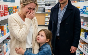Milyarder, eski karısını bir eczanede ağlarken gördü