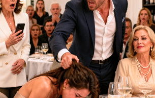 Damadım, bütün restoranın önünde kızımın saçını çekti ve başını aşağıya eğmeye zorladı