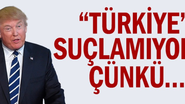 “Türkiye’yi suçlamıyorum çünkü…”
