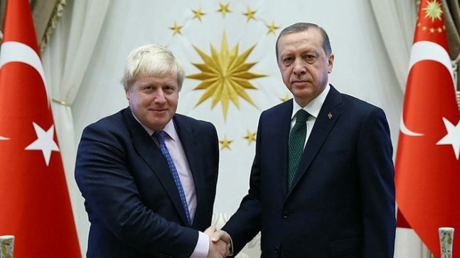 Son Dakika: Başkan Erdoğan’dan Johnson’a tebrik!
