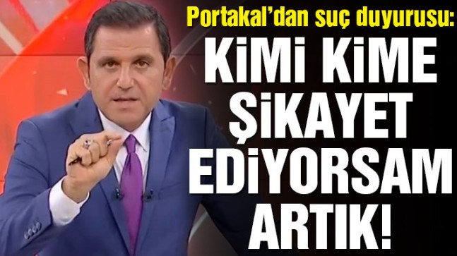 Fatih Portakal’dan CİMER’e suç duyurusu