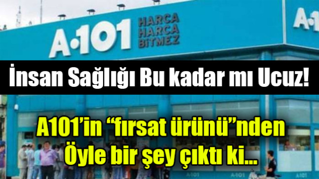 A101’in “fırsat ürünü”nden öyle bir şey çıktı ki…