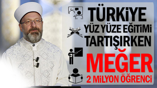 Türkiye okullarda yüz yüze eğitimi tartışırken meğer 1 milyon 906 bin 615 öğrenci…
