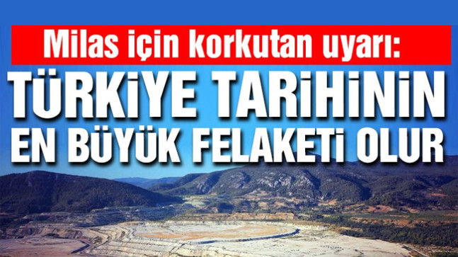 Milas’ı bekleyen tehlike: Önlem alınmazsa çevre felaketi olur