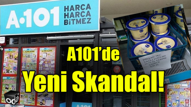A101’deki dikkatli müşteri skandalı yakaladı
