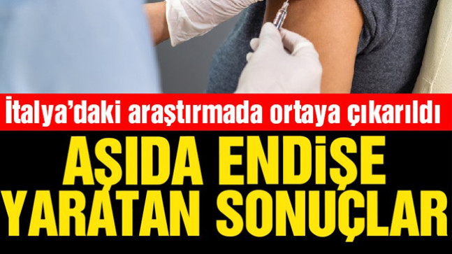 Aşıda Endişe Yaratan Sonuçlar