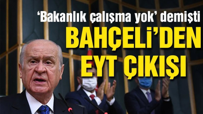 Bahçeli’den EYT çıkışı