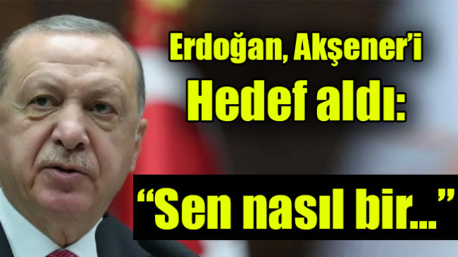 Erdoğan’dan Akşener’e Set Tepki: Sen nasıl bir…