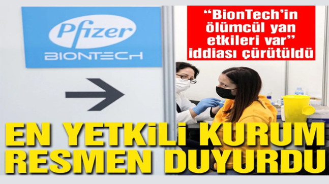 Avrupa İlaç Dairesi’nden BioNTech aşısının güvenliğiyle ilgili yeni açıklama