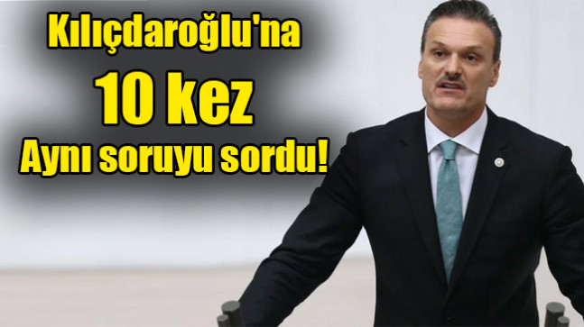 Kılıçdaroğlu’na 10 kez aynı soruyu sordu