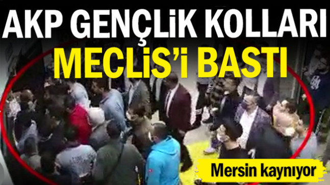 AKP Gençlik Kolları Meclisi bastı