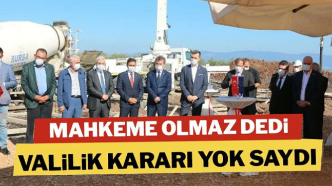 Mahkeme ‘olmaz’ dedi, valilik kararı yok saydı
