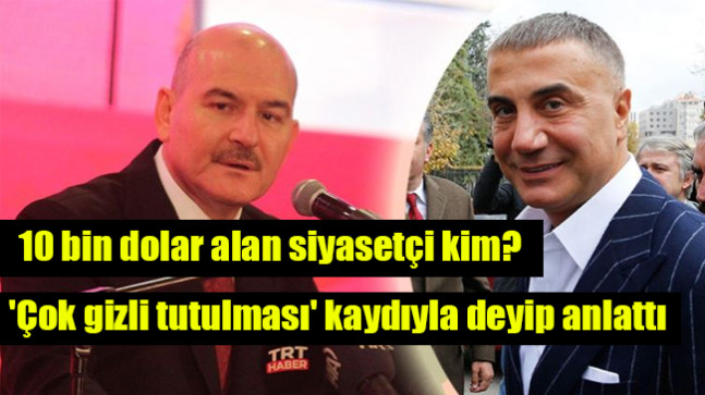 10 bin dolar alan siyasetçi kim?
