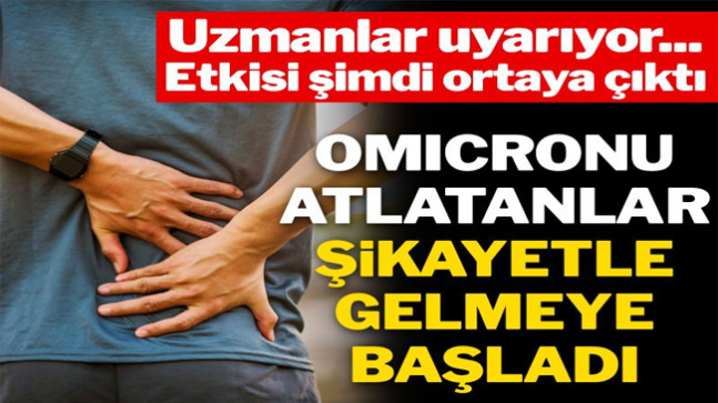 Bilim insanları Omicron varyantının geçmeyen semptomunu açıkladı