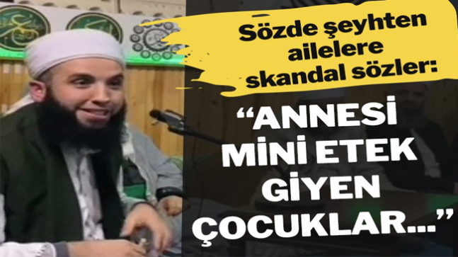Rufai şeyhi, babalara çağrı yaptı: Çocuğunu…