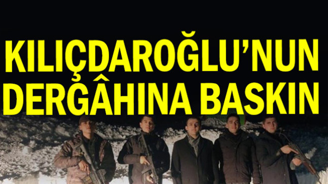 Düzgün Baba Dergâhı’nı silahlı kişiler bastı
