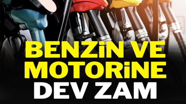 Benzin ve motorine büyük zam geliyor