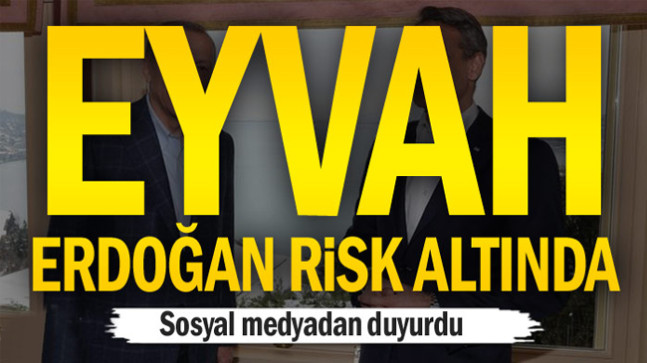 Eyvah Erdoğan yine risk altında