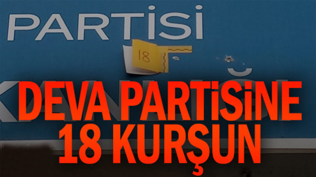DEVA Partisine 18 kurşun