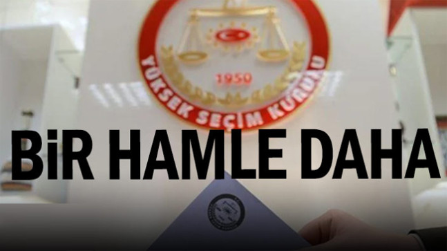 Yüksek Seçim Kurulu’ndan üçüncü seçim ihalesi