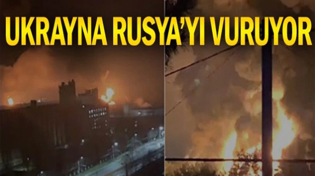 Ukrayna Rusya’yı vuruyor