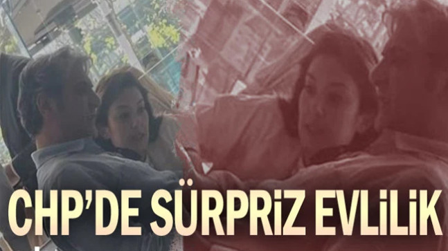 CHP’de sürpriz evlilik
