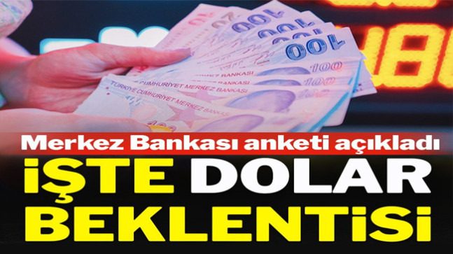 İşte piyasanın dolar, faiz ve enflasyon beklentisi