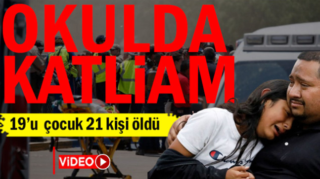 İlkokula saldırı: 19’u çocuk 21 kişi öldü