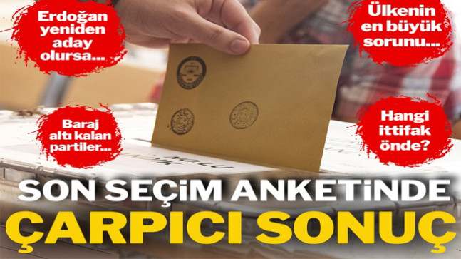 Son seçim anketi: Millet İttifakı…