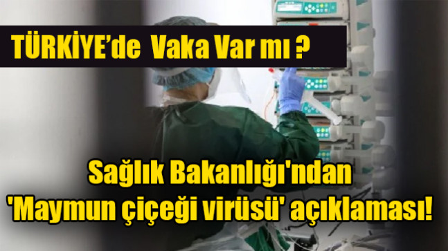 Sağlık Bakanlığı’ndan ‘maymun çiçeği virüsü’ açıklaması