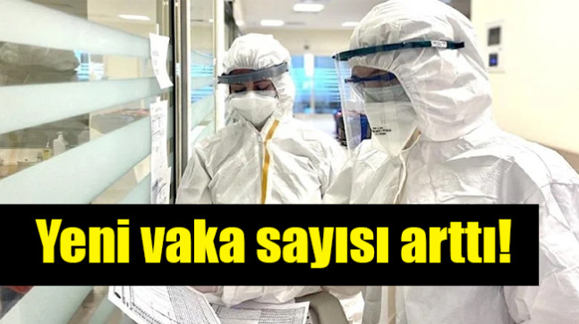 Yeni vaka sayısı arttı