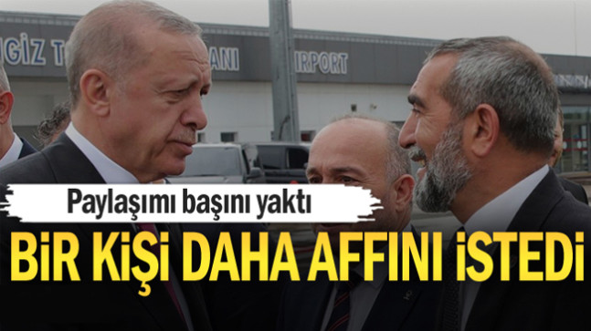 Bir kişi daha affını istedi