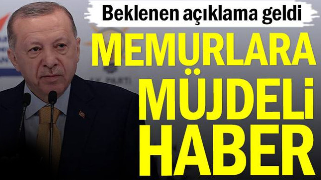 Cumhurbaşkanı Erdoğan: Tüm memurların ek göstergelerinde 600 puan artış olacak