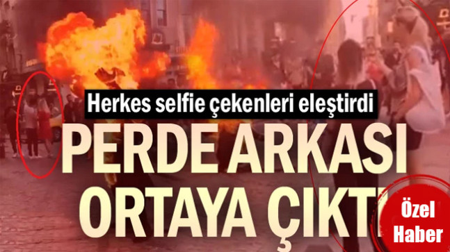 Herkes selfie çekenleri eleştirdi… Perde arkası ortaya çıktı
