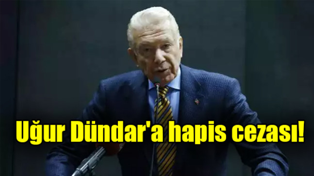 Uğur Dündar’a hapis cezası