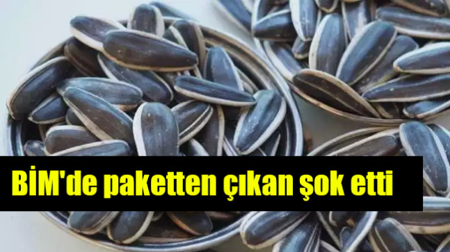 BİM’de paketten çıkan şok etti