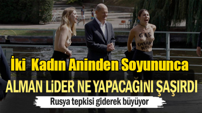 Alman lider ne yapacağını şaşırdı