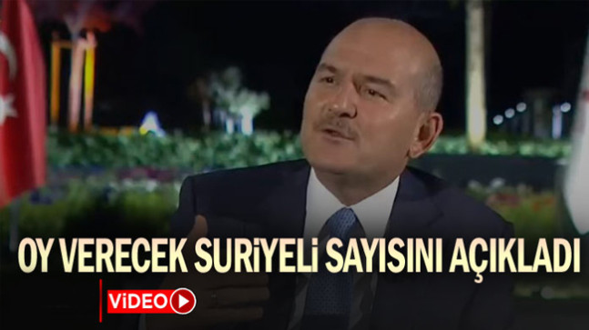 Oy verecek Suriyeli sayısını açıkladı
