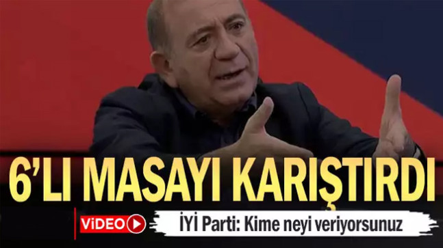6’lı Masayı karıştıdı… “Kime neyi veriyorsunuz”