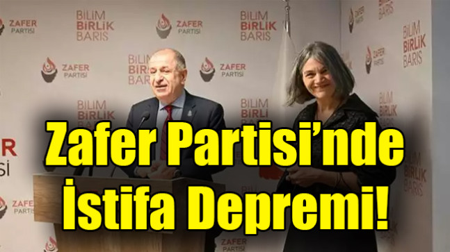 Zafer Partisi’nde istifa depremi