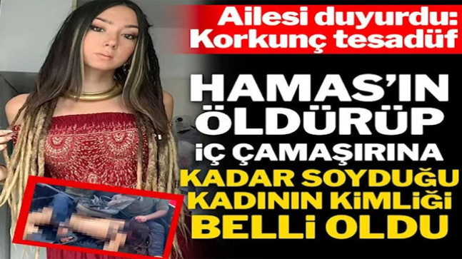 Hamas’ın kamyonetin arkasında gezdirdiği kadının kimliği belli oldu: 30 yaşındaki dövmeciymiş