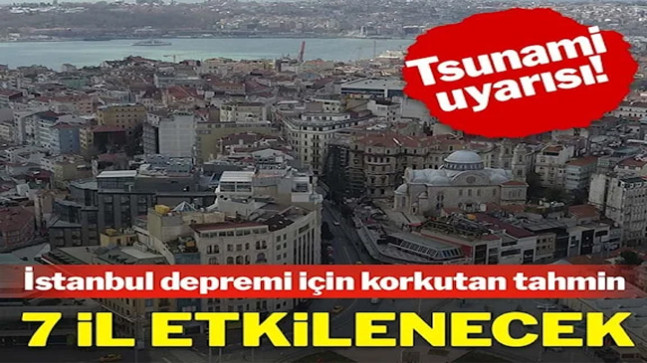 Kandilli’den ‘Marmara’ açıklaması: İstanbul depremi için büyüklük verdi…