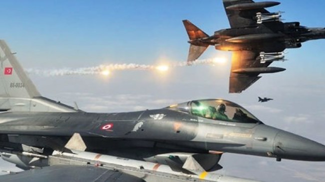 Irak’ın kuzeyine hava harekatı