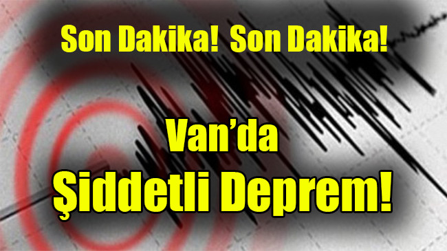 Van’da korkutan deprem