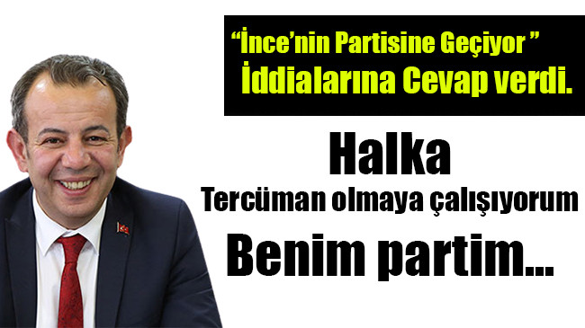 Tanju Özcan o iddialara cevap verdi…