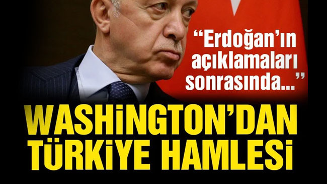 Washington’dan Türkiye Hamlesi