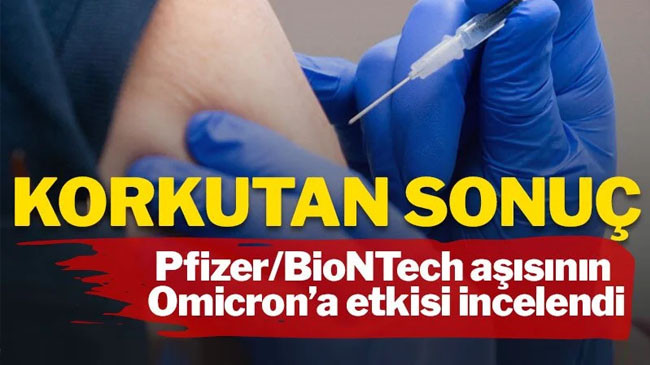 Omicron Hakkında Korkutan Sonuç