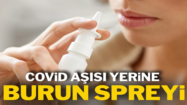 Corona virüse karşı burun spreyi