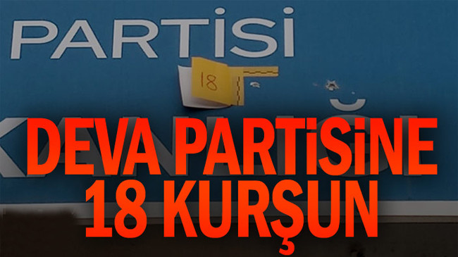 DEVA Partisine 18 kurşun